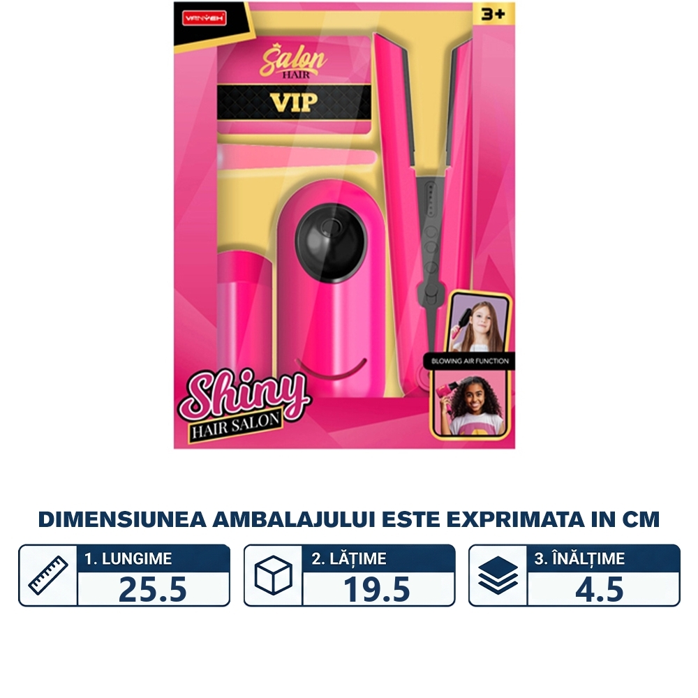 Accesorii frumusete - Placa par + suport, cu baterii, 2 piese/set - imagine 2