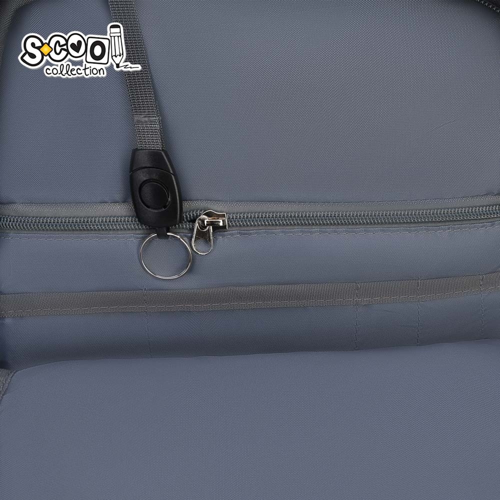 Ghiozdan ergonomic comp. laptop, URBAN PREM., 42x31x16 cm, GAME OVER - S-COOL - imagine 10