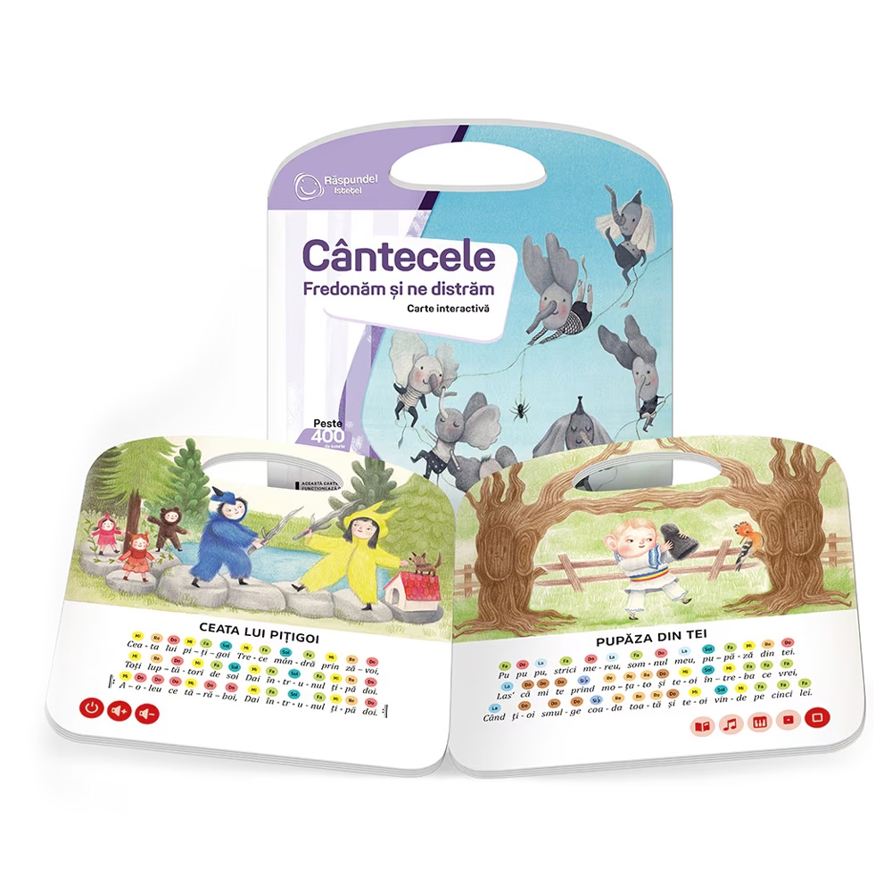 Raspundel Istetel, Carte - Cantecele, Fredonam si ne distram, ALBI - Blackfire - imagine 5