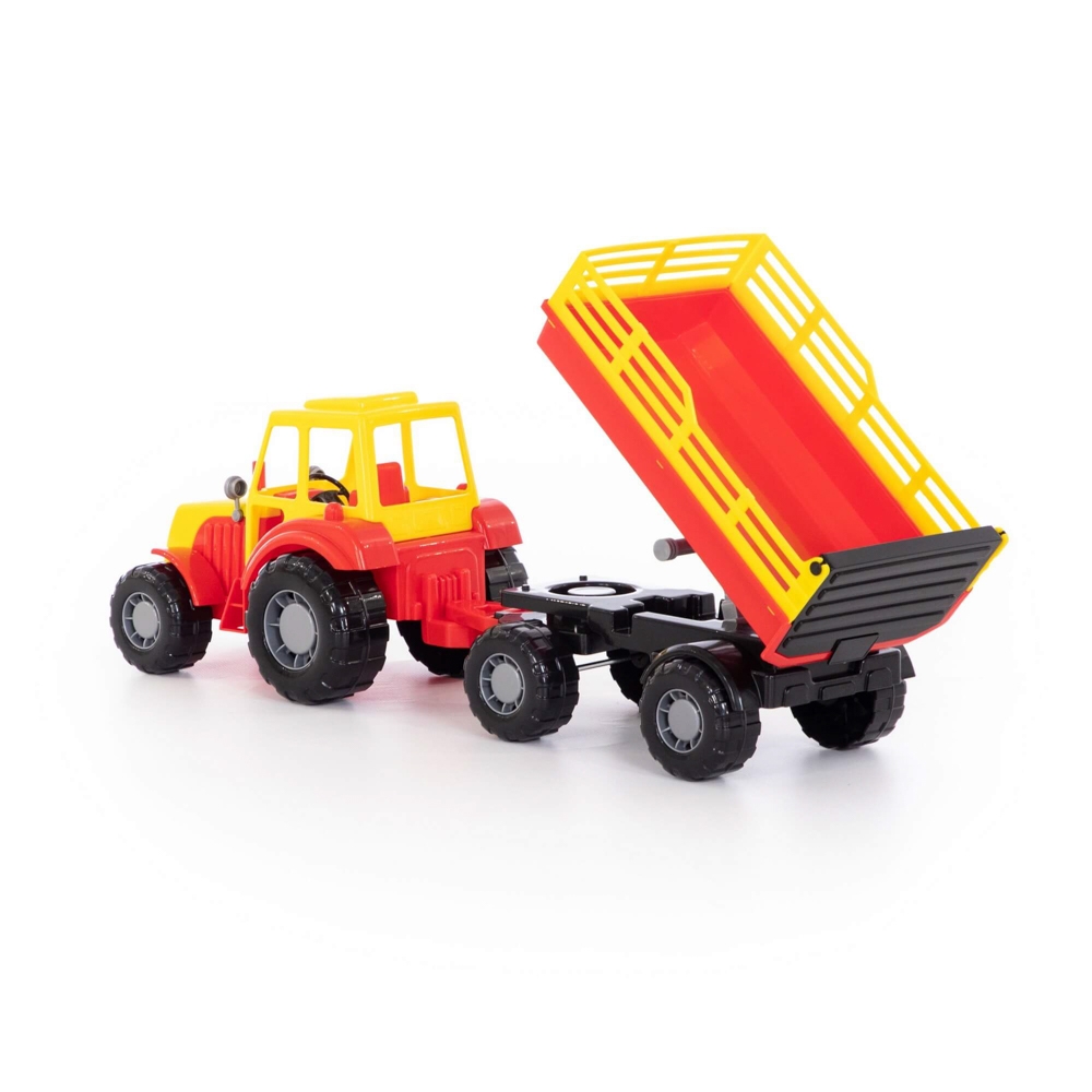 Tractor cu remorca - Altay, 57x17x18 cm, Polesie - imagine 7