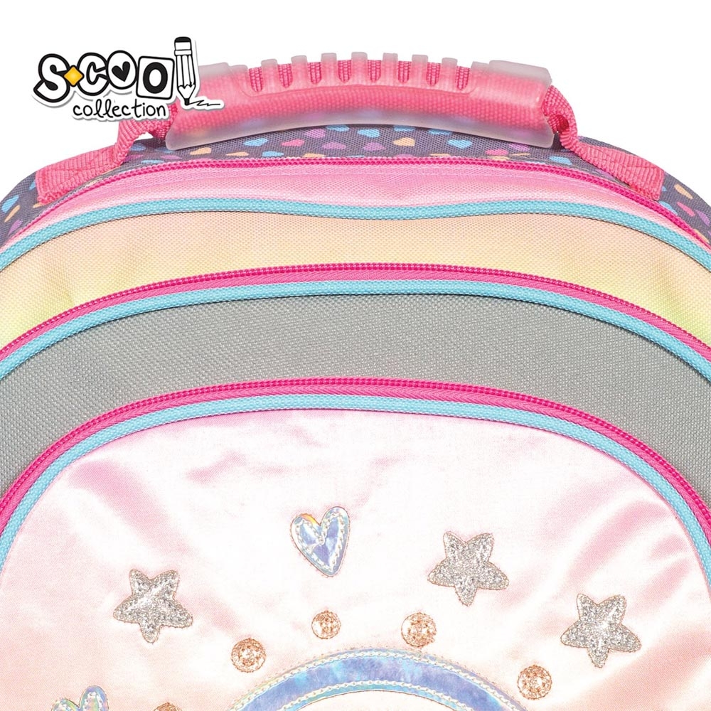 Ghiozdan ergonomic HAPPINESS, 40.5x29x13.5 cm - S-COOL - imagine 15