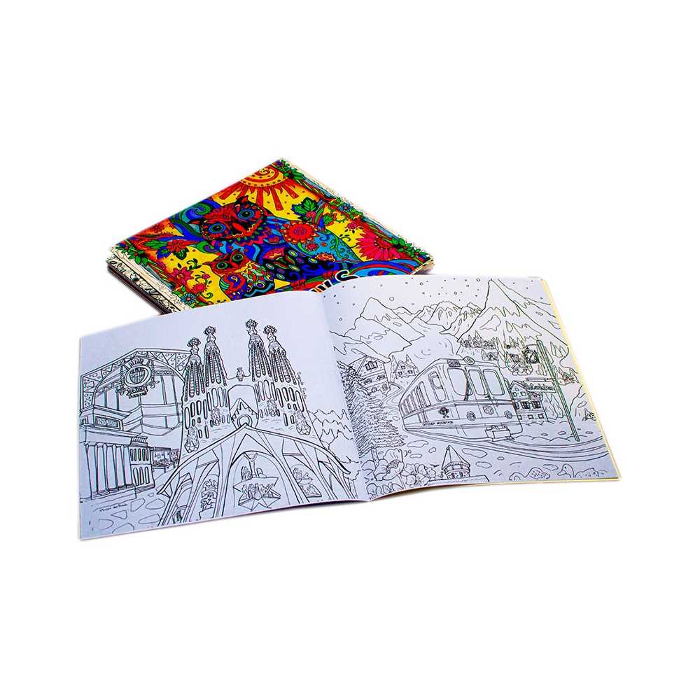 Caiet de colorat antistres - imagine 3