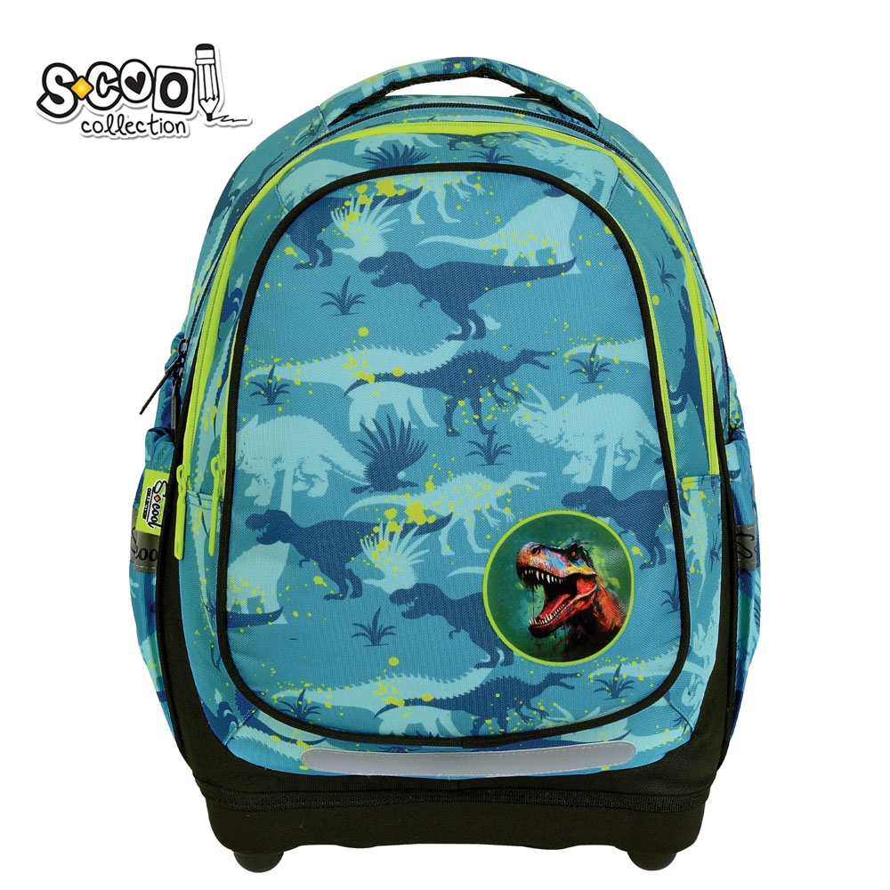 Ghiozdan anatomic, 39x33x18 cm, DINO - S-COOL