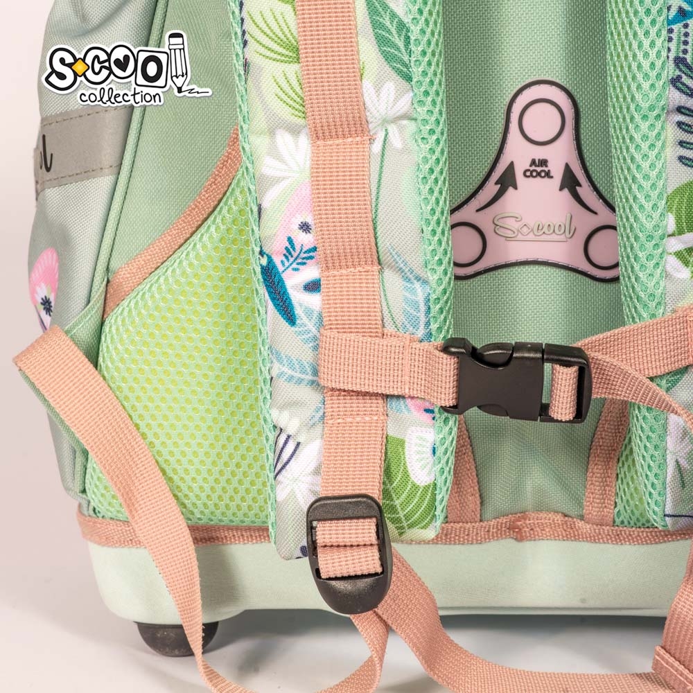 Ghiozdan anatomic, 38x39x19.5 cm, WILD ADVENTURE - S-COOL - imagine 9