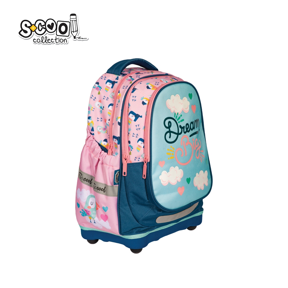 Ghiozdan anatomic, 38x39x19.5 cm, DREAM BIG - S-COOL - imagine 3