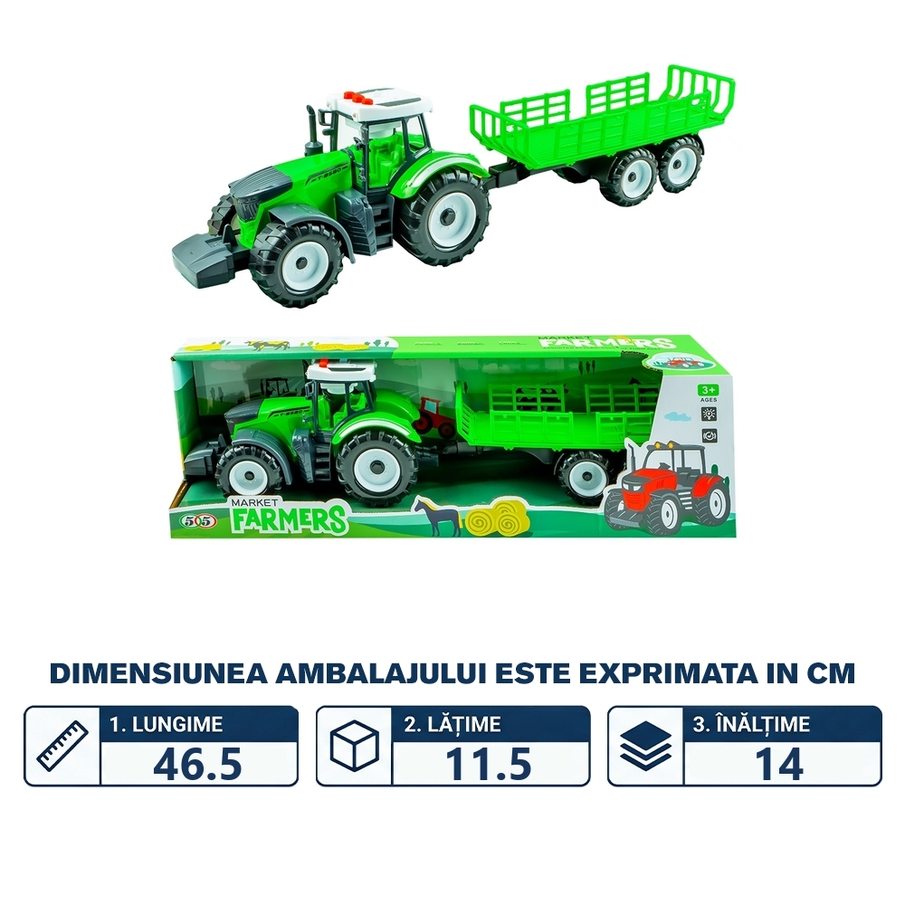 Tractor cu remorca - imagine 2