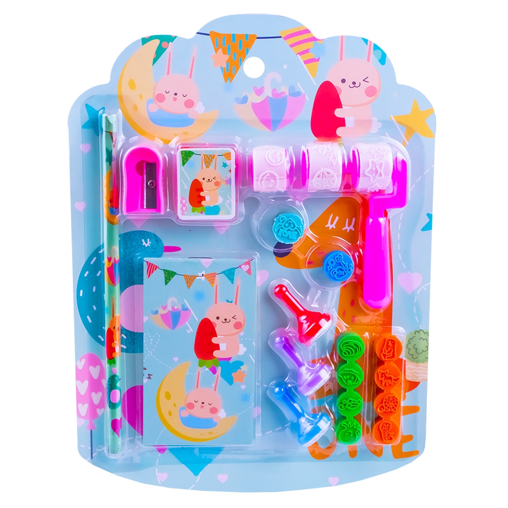 Stampilute + accesorii, 1 set/blister