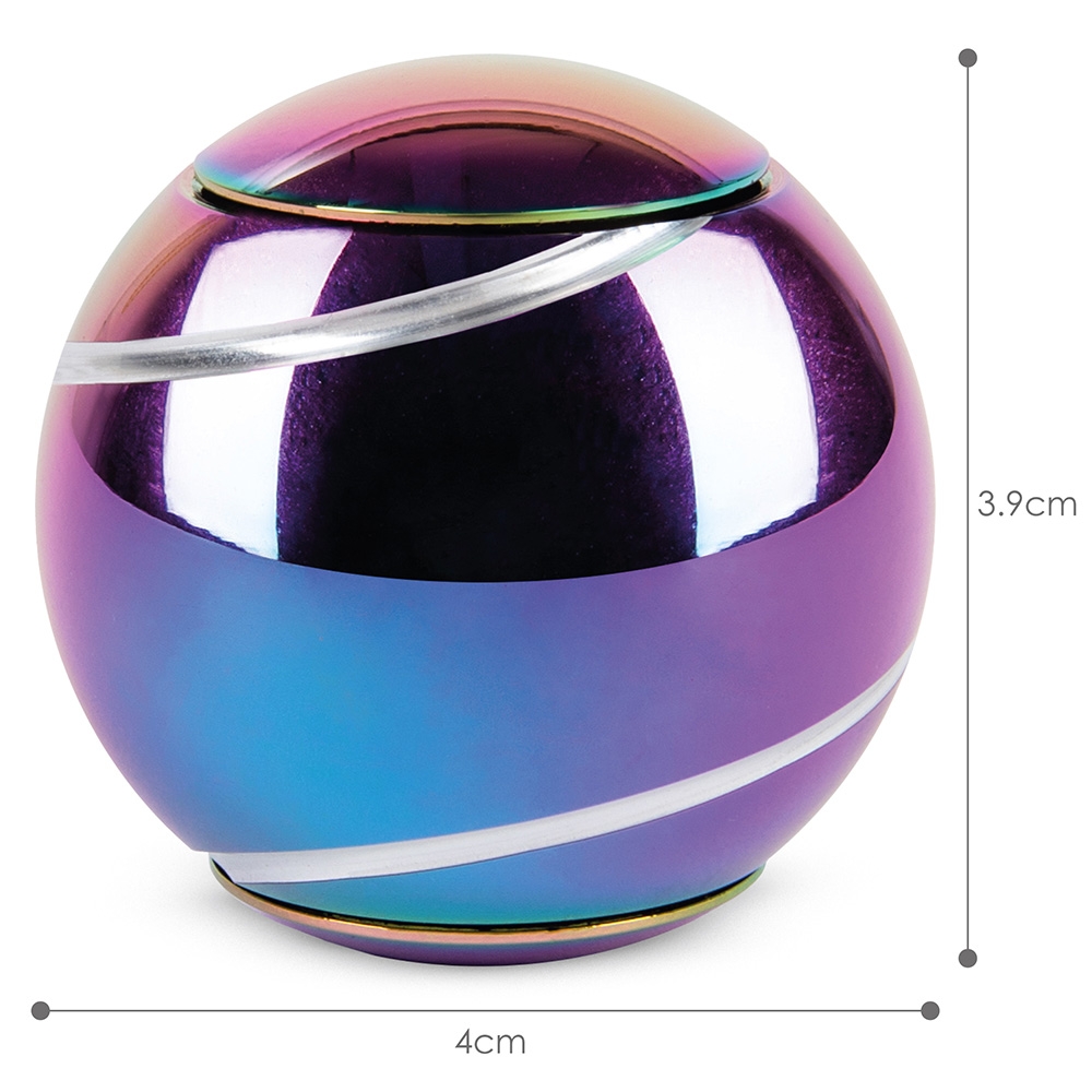 Bopster Spin Ball, Multicolor, Metalizat - imagine 6