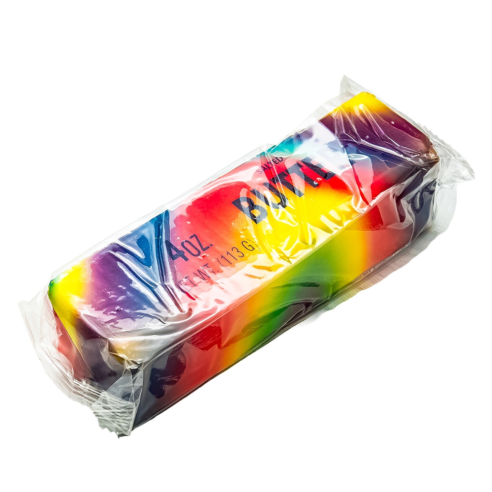 Jucarie antistres Squishy, Rainbow Butter - imagine 3