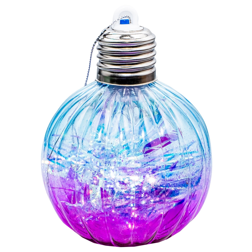 Globuri pom Craciun cu lumina, 3 buc/set - imagine 5