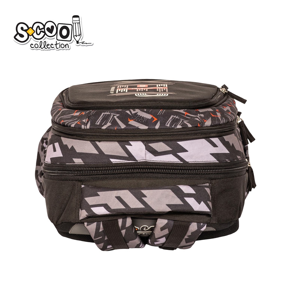 Ghiozdan anatomic light, 41x28x21 cm, KEEP GOING ON - S-COOL - imagine 5