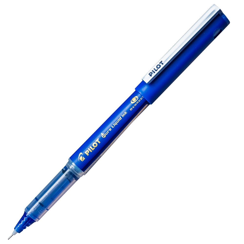 Roller V7 Hi-Tecpoint, 0,7mm, albastru - Pilot - imagine 5