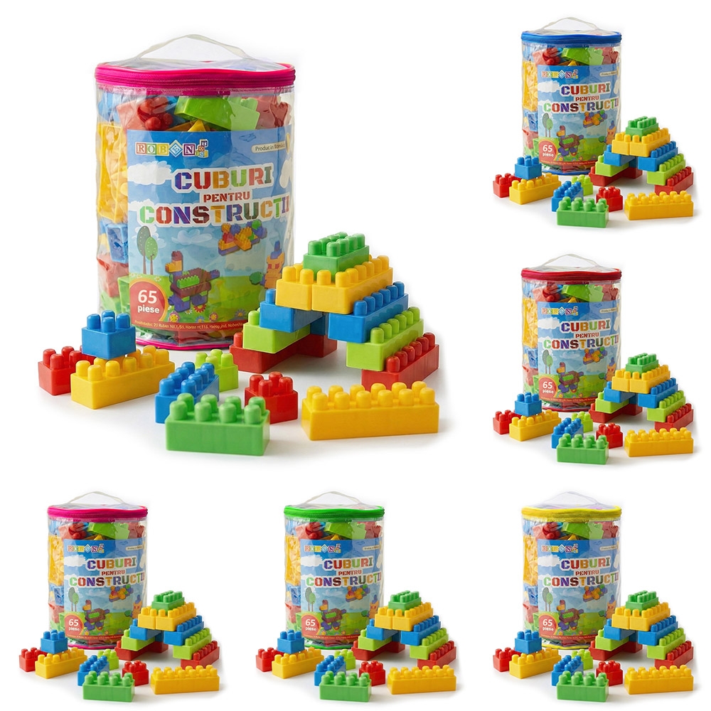 Cuburi 65 piese - ROBENTOYS