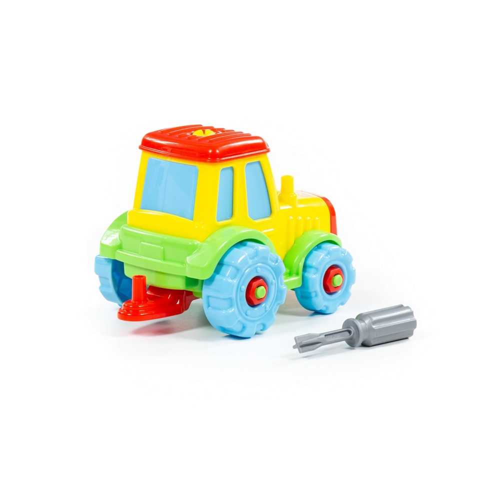 Tractor demontabil, 25,5x11,5x20,5 cm, Polesie - imagine 5