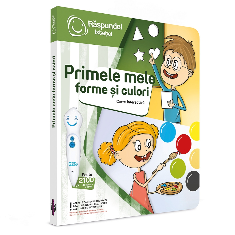 Raspundel Istetel, Carte - Primele mele forme si culori, ALBI - BLACKFIRE - imagine 4