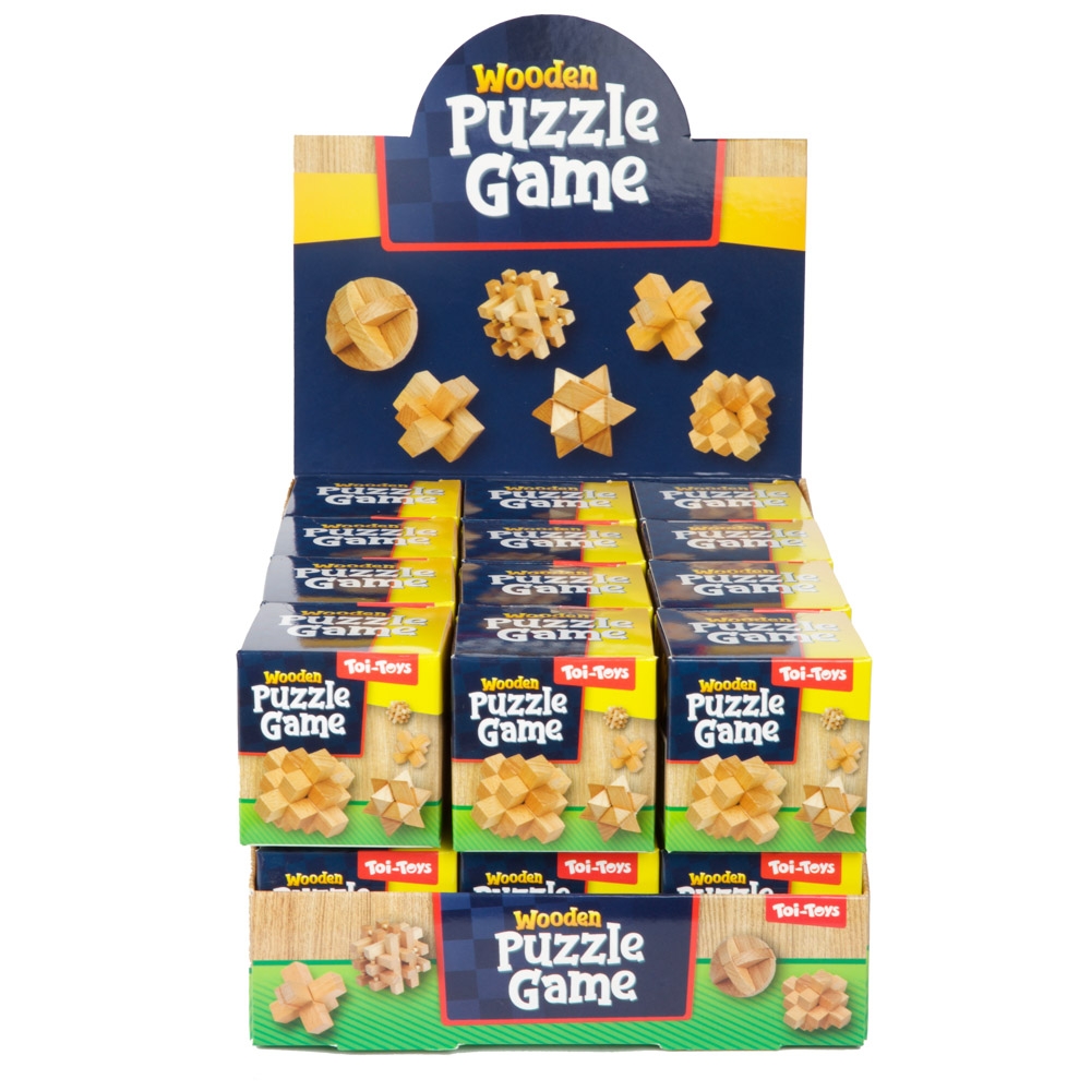 Joc puzzle 3D din lemn - Toi-Toys - imagine 3