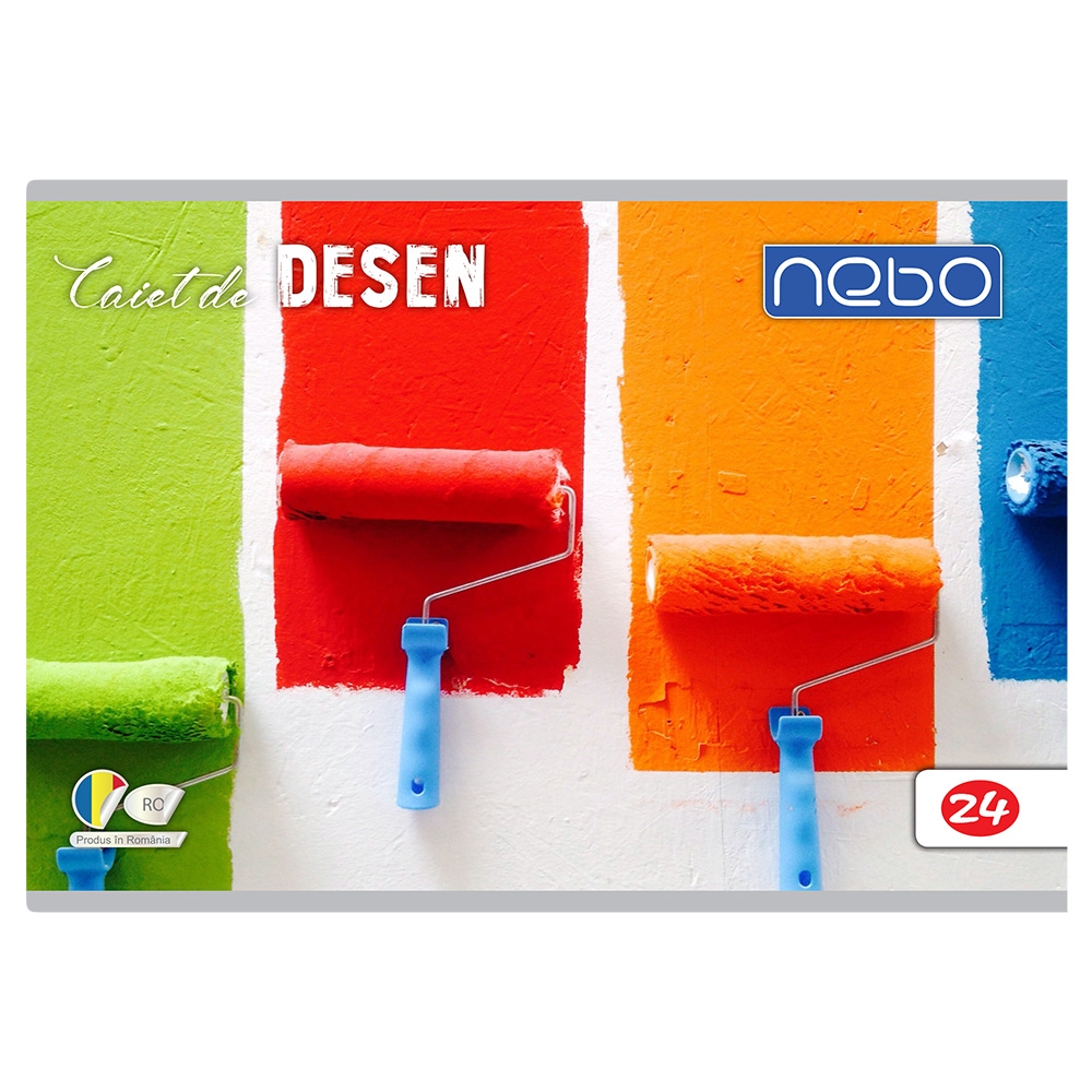 Caiet desen 24 file - NEBO - imagine 4