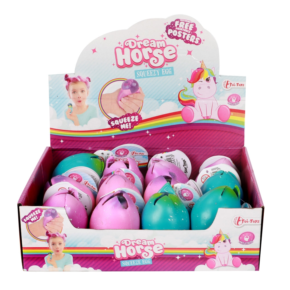 Ou squeezy, cu unicorn - Toi-Toys - imagine 3