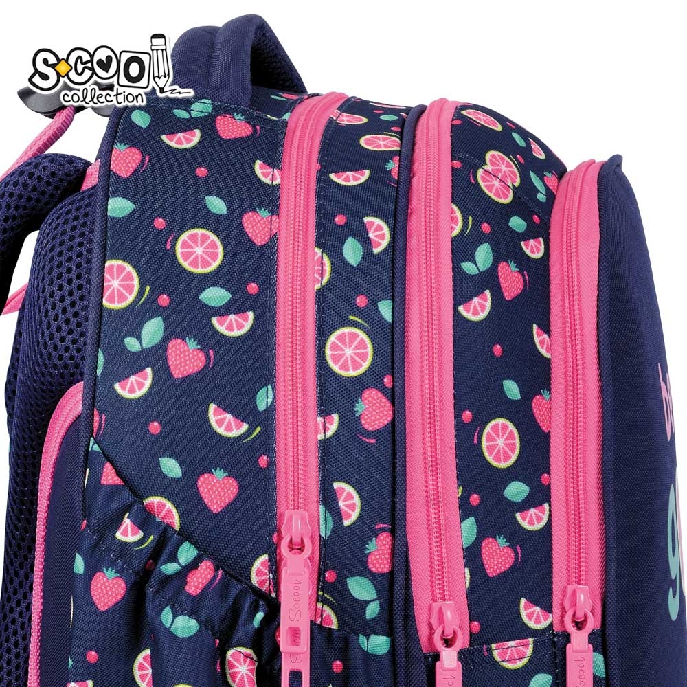 Ghiozdan anatomic, 39x33x18 cm, BERRY GOOD - S-COOL - imagine 6