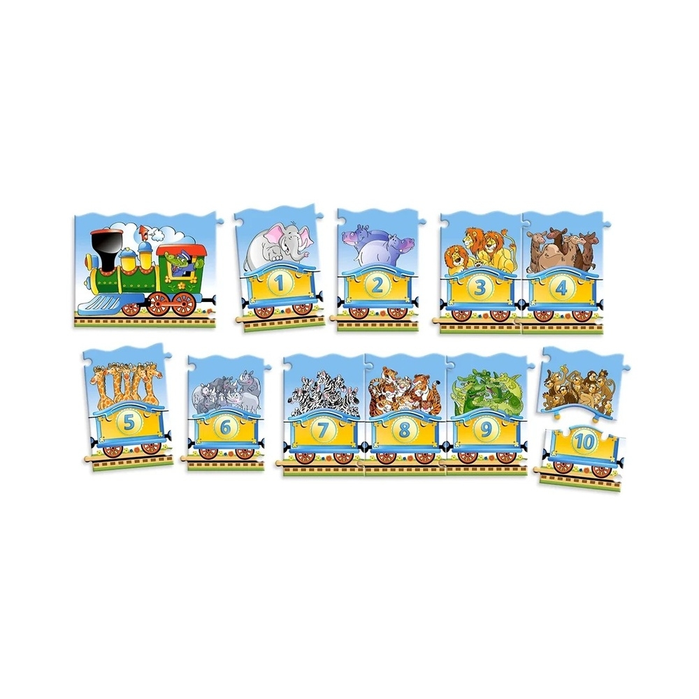 Joc educativ Invata sa numeri - Castorland - imagine 2