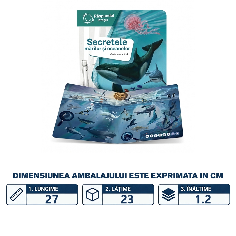Raspundel Istetel, Carte - Secretele Marilor si Oceanelor, ALBI - BLACKFIRE - imagine 2