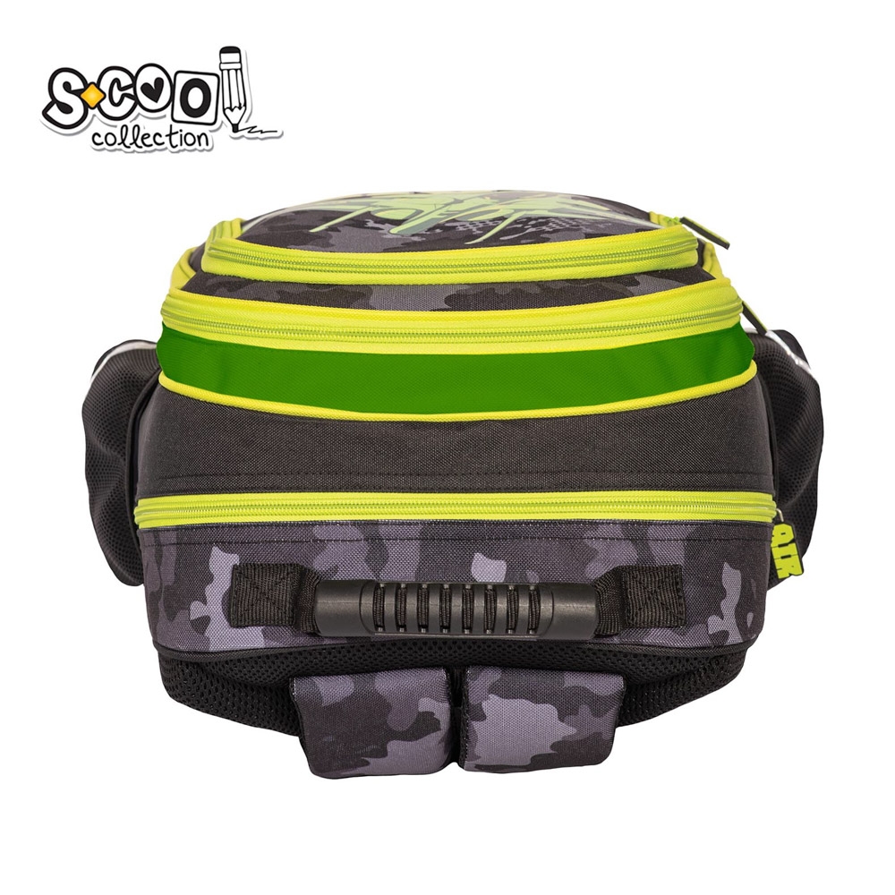 Ghiozdan ergonomic, 40.5x29x13.5 cm, AIR FORCE - S-COOL - imagine 6
