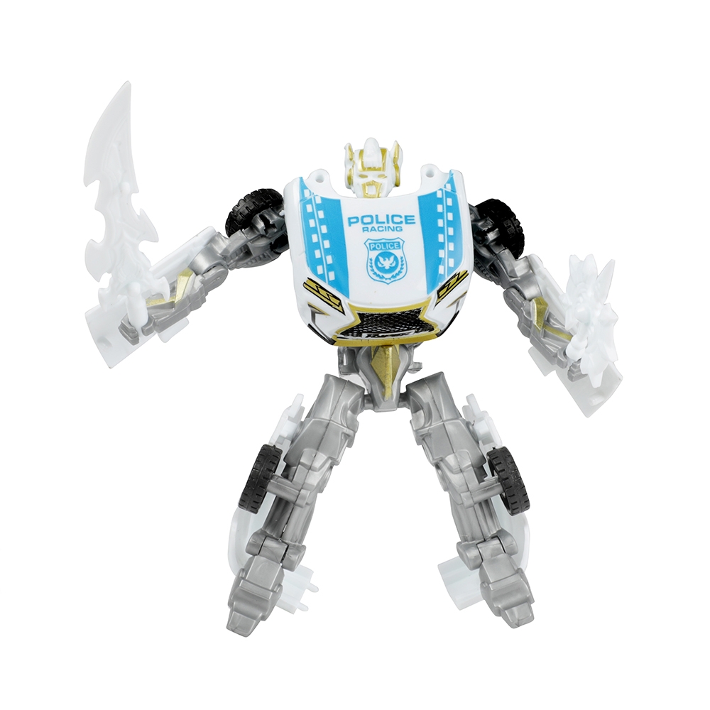 Robot transformabil, Masina de politie - Toi-Toys - imagine 5