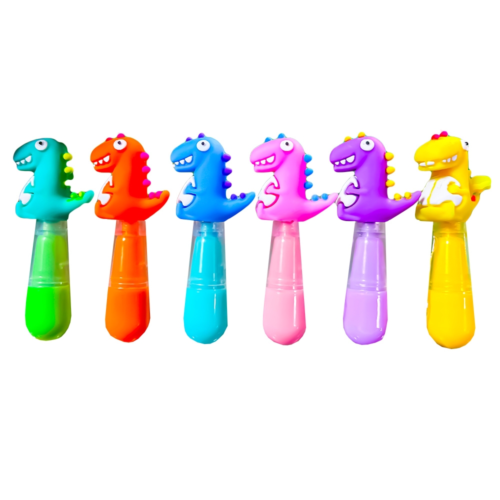 Text marker, 6 culori/set, Dinozaur - imagine 3
