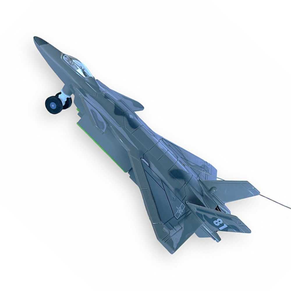 Avion lupta, cu RC, 22x15x6 cm - imagine 3