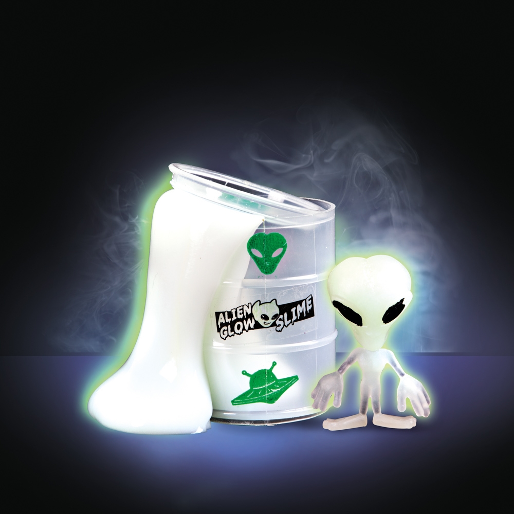 Slime fosforescent + figurina extraterestru - Toi-Toys - imagine 4