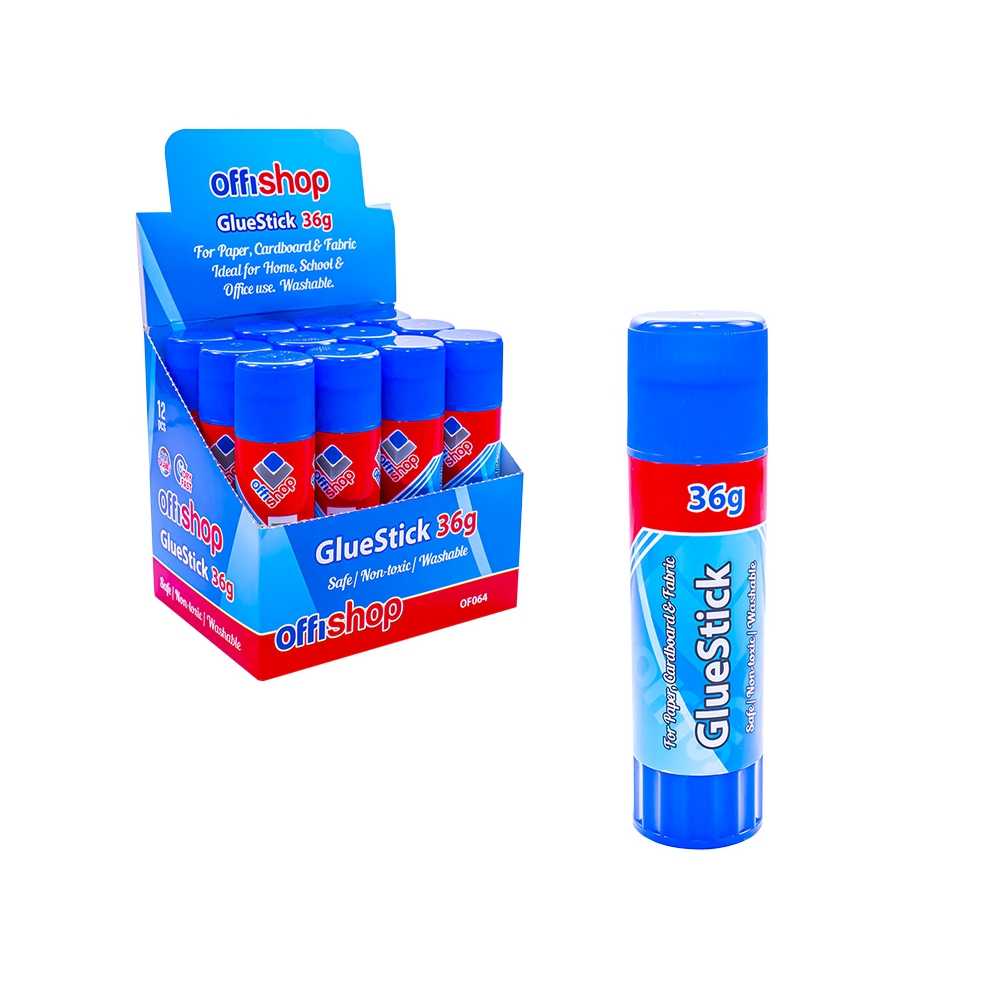 Lipici solid, PVP, 36g, 12 buc/cutie - OFFISHOP