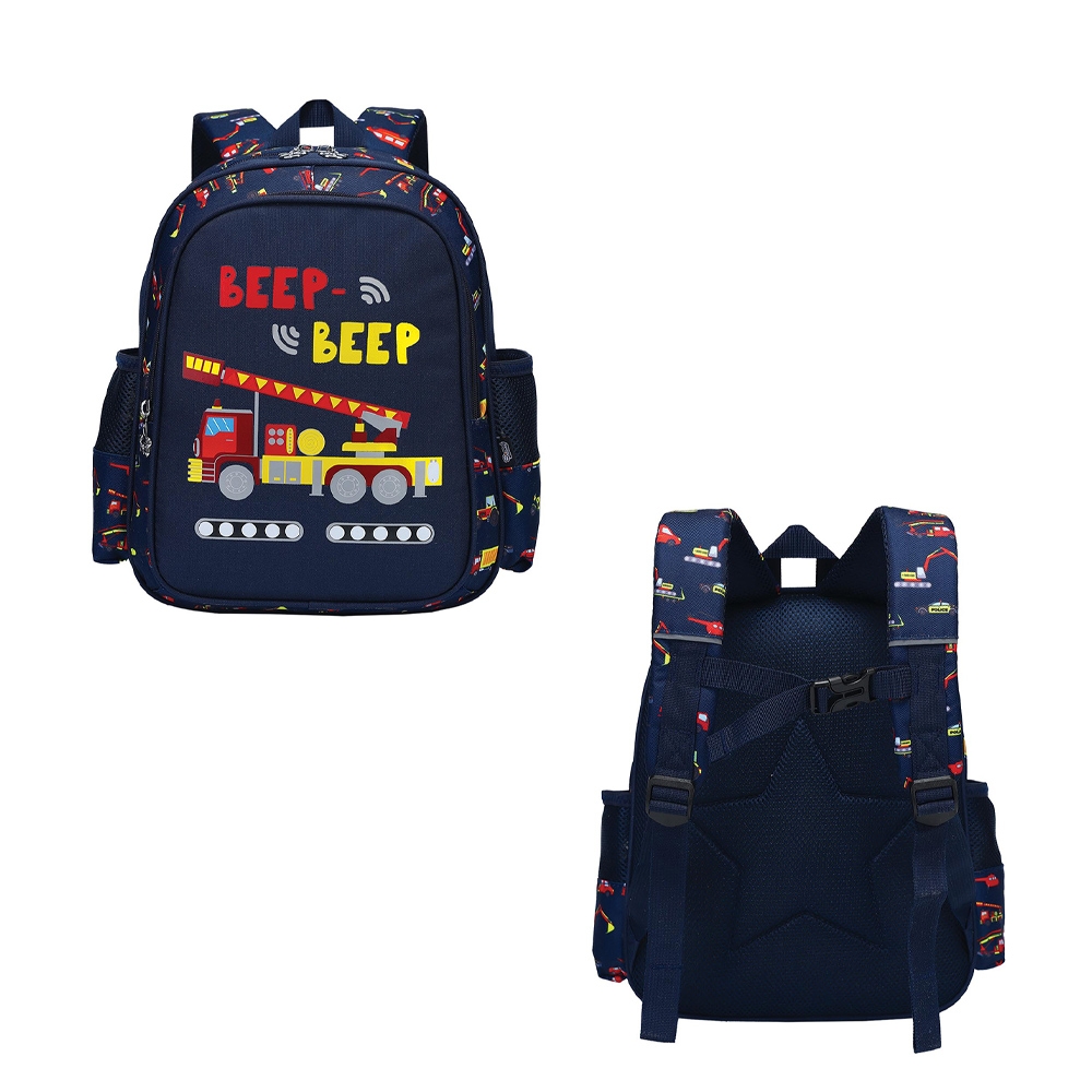 Ghiozdan gradinita, 33x27x15 cm, BEEP BEEP - S-COOL - imagine 4