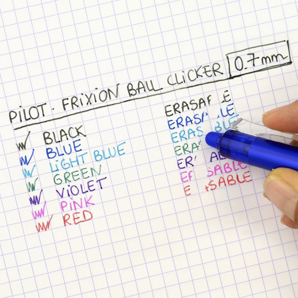 Roller frixion Clicker, 0.7 mm, albastru  - PILOT - imagine 5
