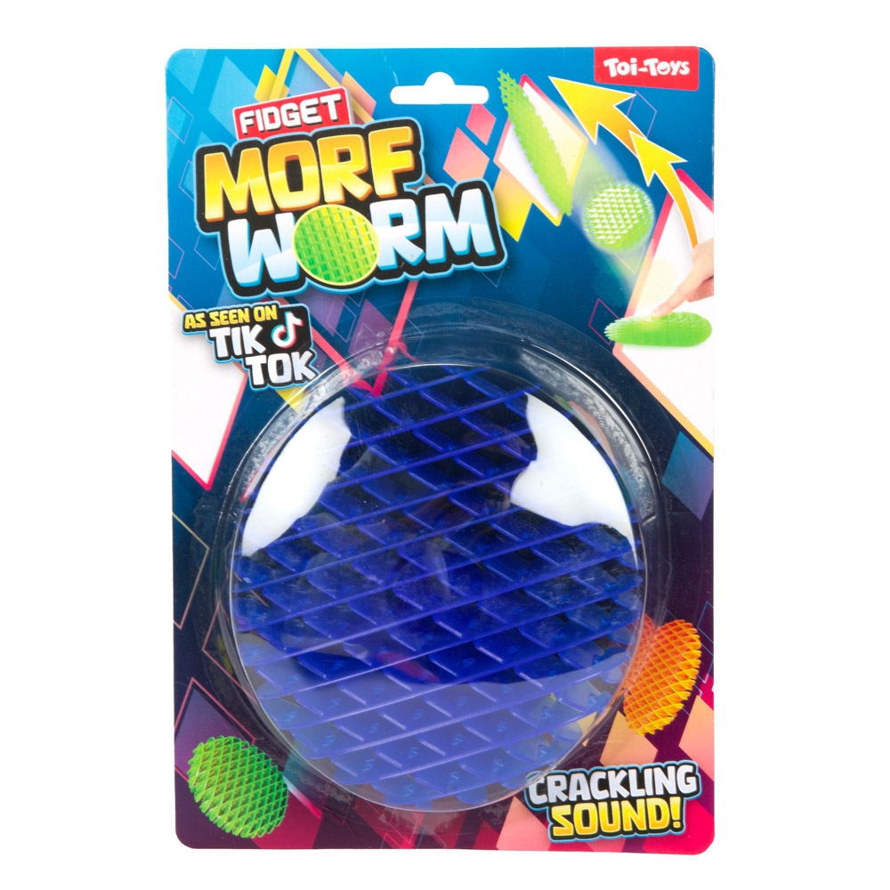 Jucarie antistres, Morf Worm, 30 cm - Toi-Toys - imagine 6
