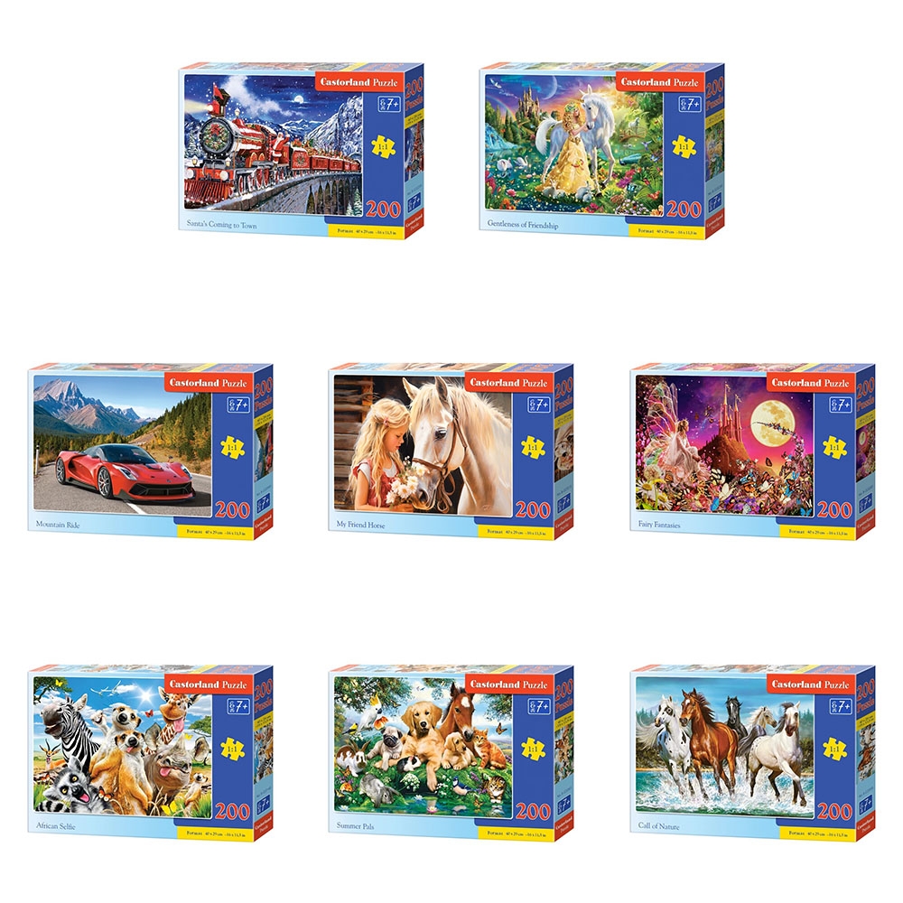 Puzzle 200 piese premium - Castorland
