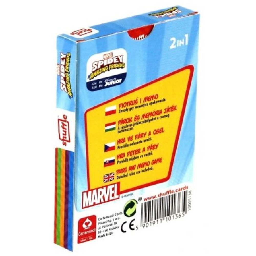 Carti de joc Spidey, 2 in 1 - Cartamundi - imagine 3