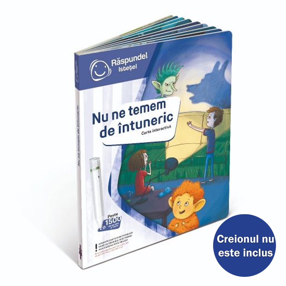 Raspundel istetel, Carte - Nu ne temem de intuneric, ALBI - Blackfire
