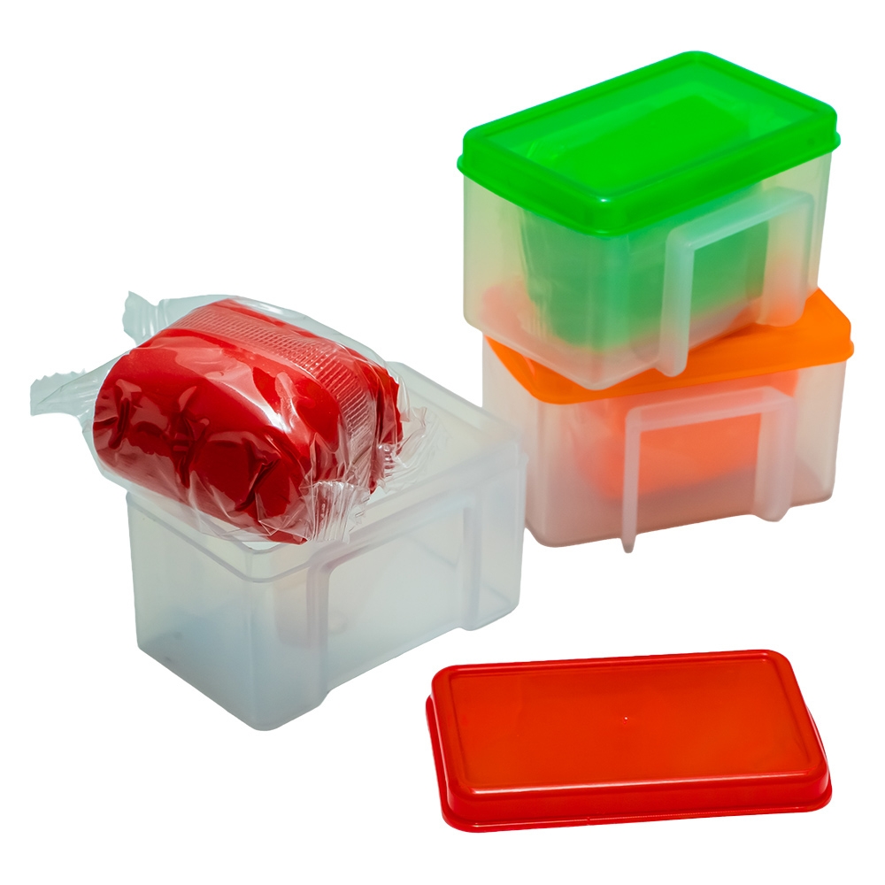 Set creativ plastilina, 6 culori + accesorii - NEBO - imagine 7