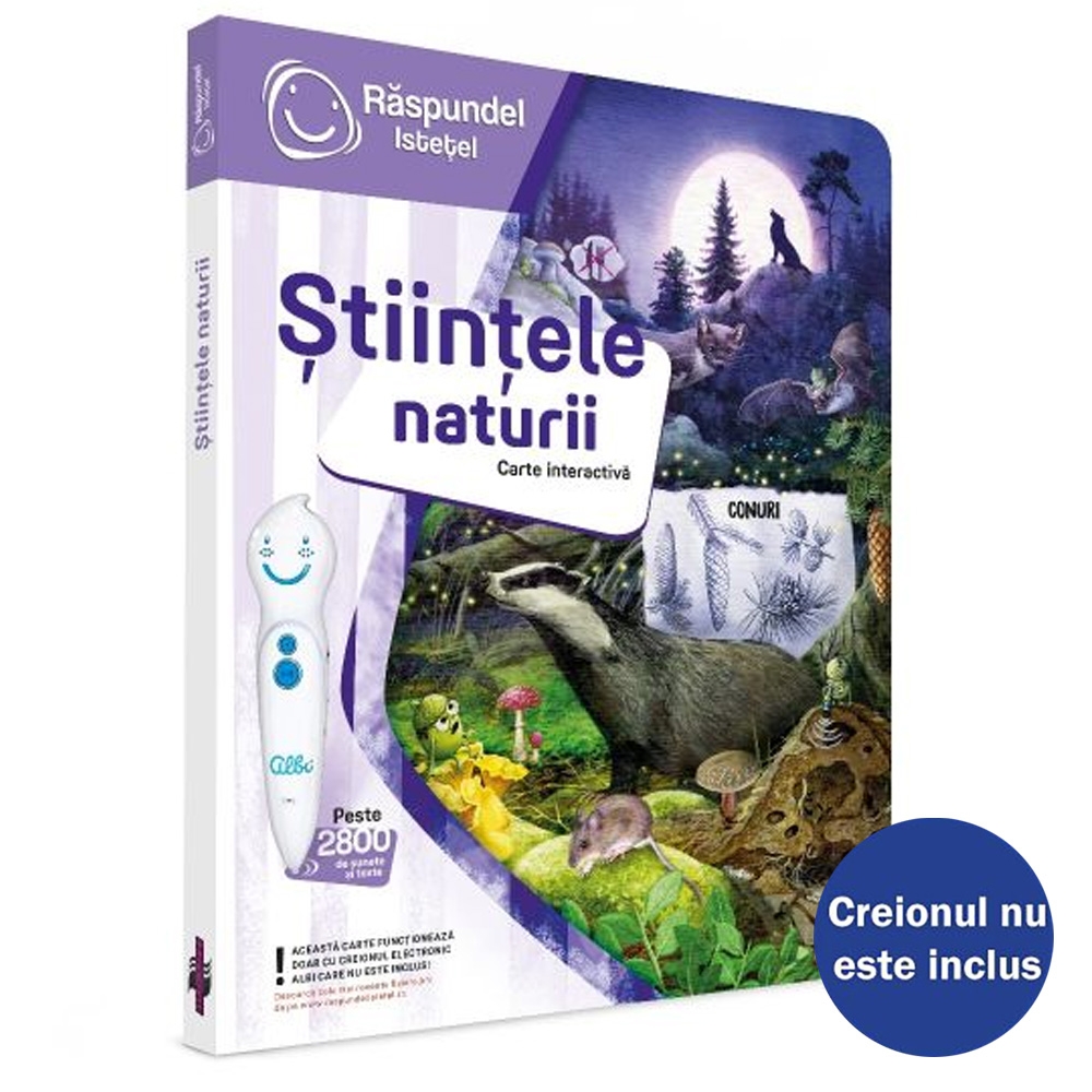 Raspundel istetel, Carte - Stiintele naturii, Aventuri prin natura, ALBI - Blackfire