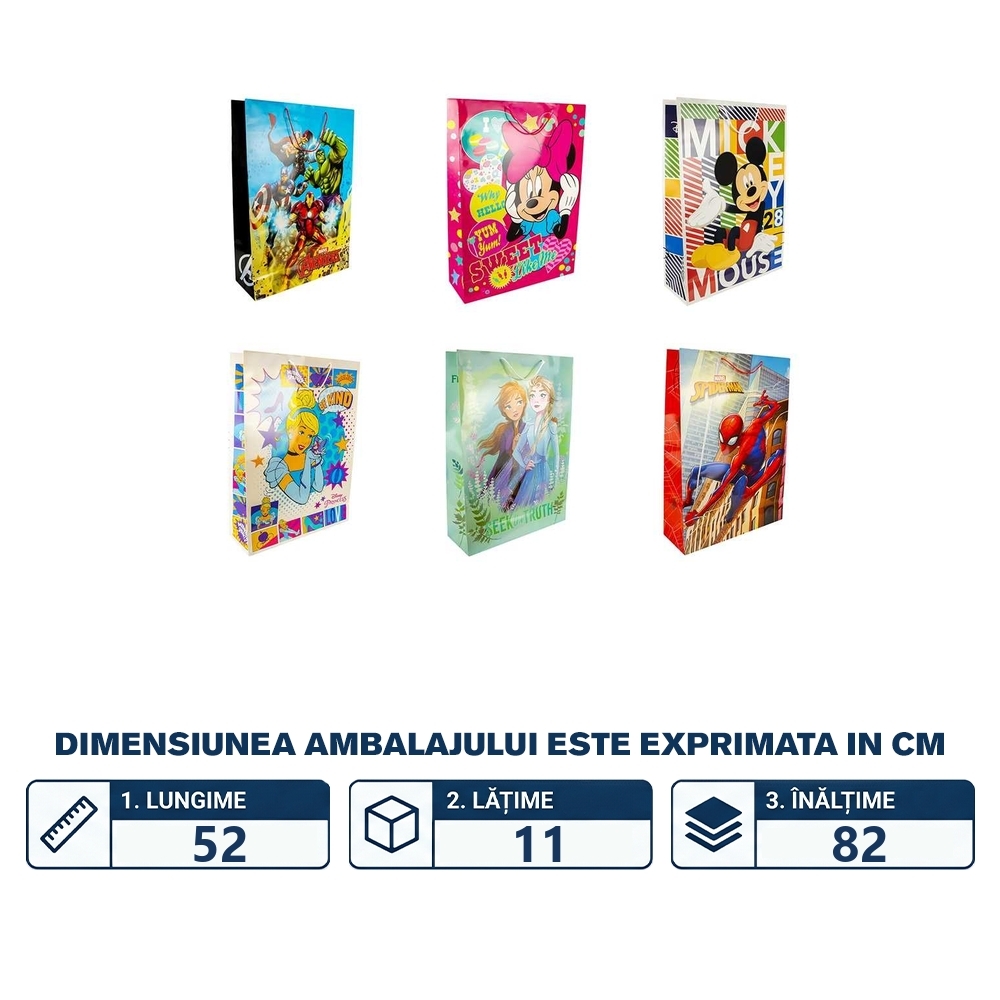 Punga cadou Disney, 81x51x17.5 cm - CANPOL - imagine 2