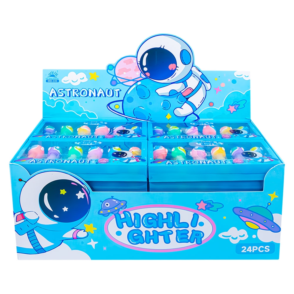 Text marker, 6 culori/set, Astronaut - imagine 5