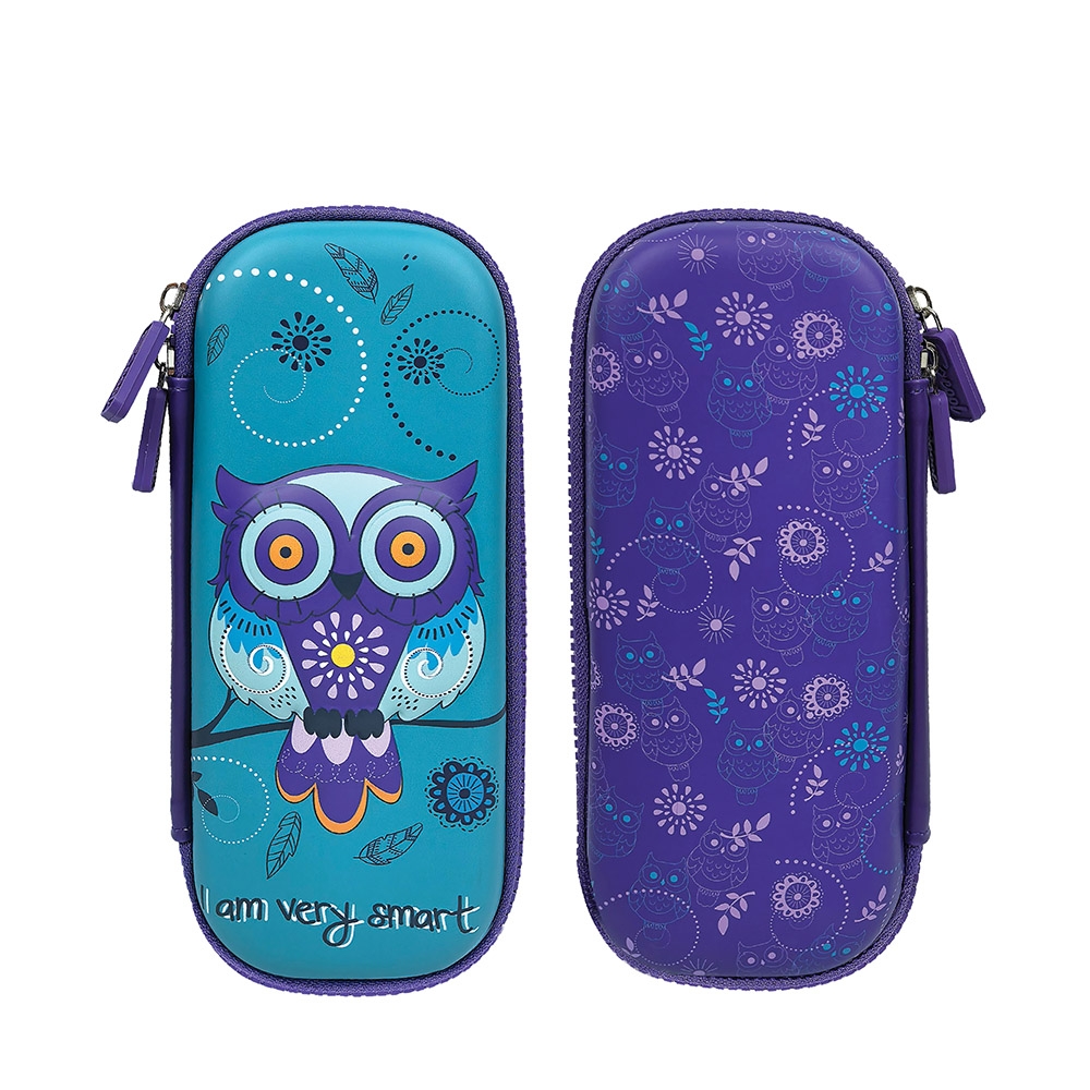Penar borseta, 3D, 1 fermoar, 22x11x5 cm, OWL - S-COOL