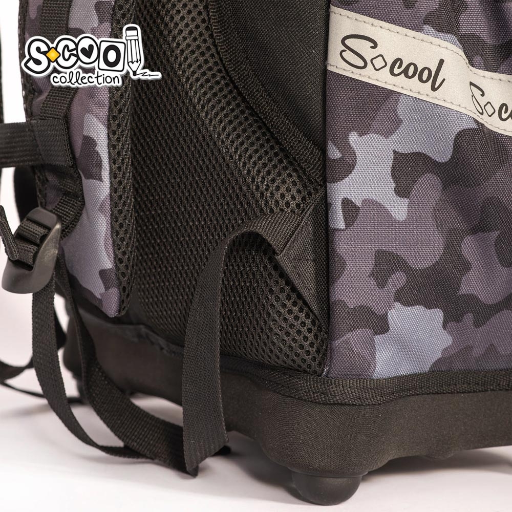 Ghiozdan anatomic, 38x39x19.5 cm, AIR FORCE - S-COOL - imagine 7