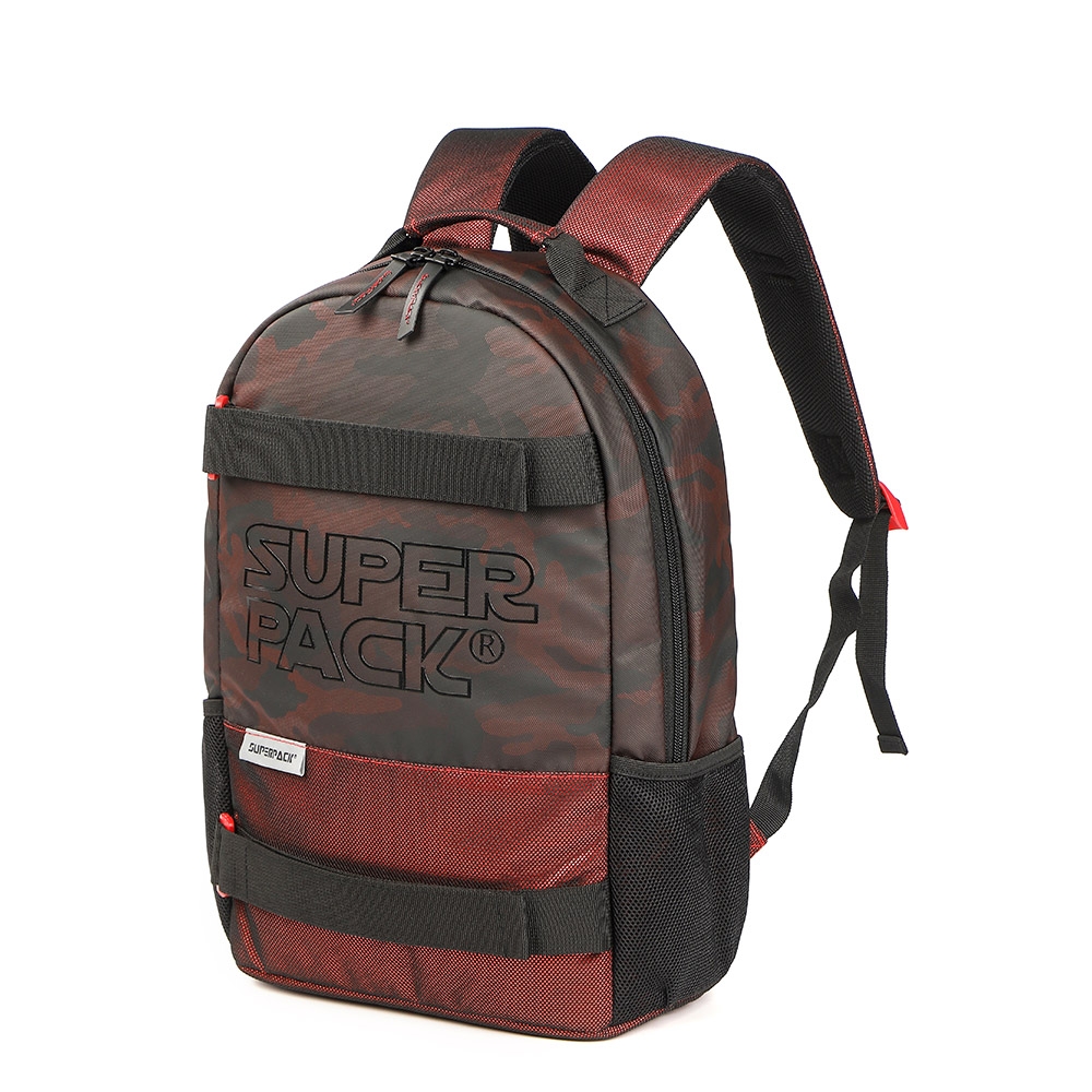 Ghiozdan compartiment laptop, SUPERPACK, 43x31x15 cm - S-COOL - imagine 3