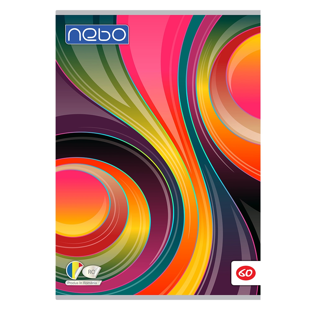 Caiet A4 60 file, foi veline - NEBO - imagine 5