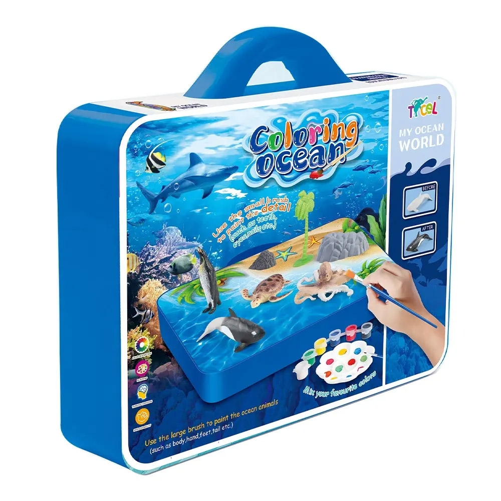 Set creativ pictura, Animale marine - imagine 4