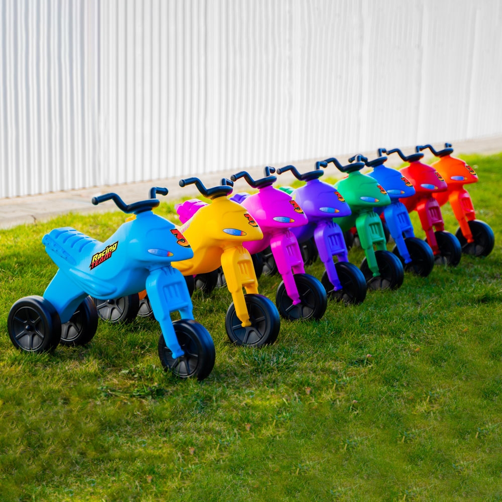 Motocicleta fara pedale, galbena - ROBENTOYS - imagine 7
