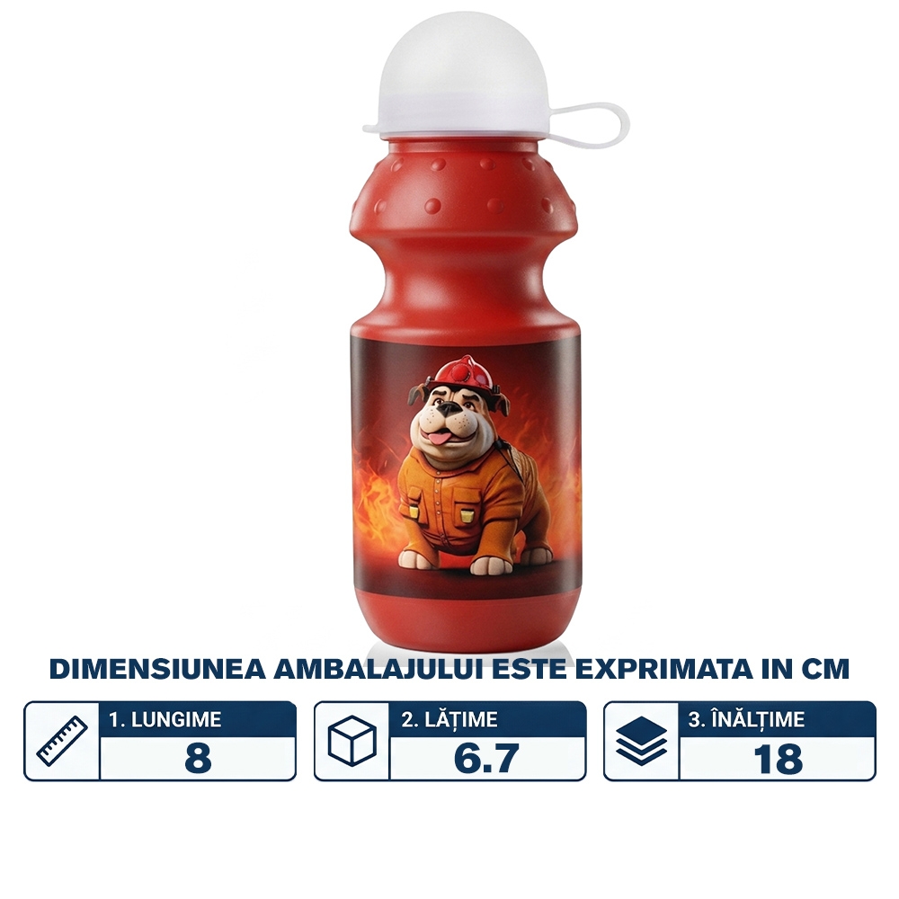 Sticla apa, 350 ml, Rosie - NEBO - imagine 2
