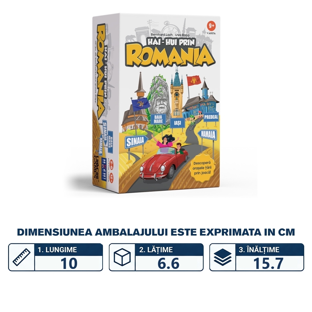 Joc educativ, Hai Hui prin Romania - HUCH - imagine 2