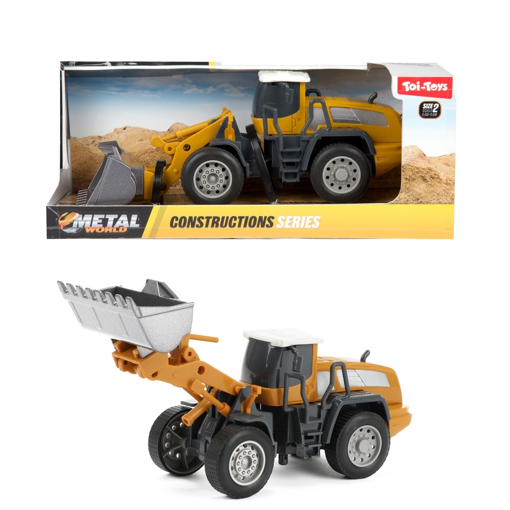 Excavator din metal - Toi-Toys